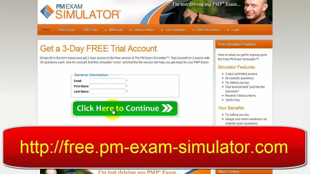 The PMP Exam Simulator - The Exam Report - YouTube