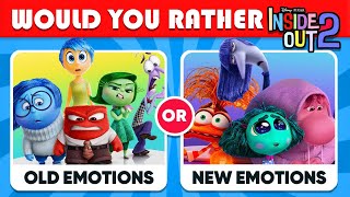 Ultimate Would You Rather: Explore the Emotional Adventures of Inside Out 2!