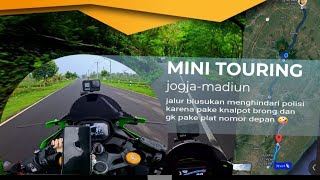 Mini touring Jogja-Madiun pake zx25rr||bonus kehujanan