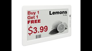 Pricer Electronic Shelf Labels in 30 Seconds