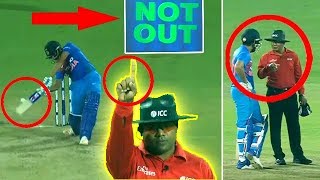Rohit Sharma was out or Not Out??? - India vs Newzealand 1st T20 Cricket