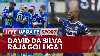 Persib Bandung Menang: David Da Silva Raja Gol Liga 1, Lewati Koleksi Pato yang Nihil di Laga Akhir