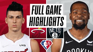 HEAT at NETS | FULL GAME HIGHLIGHTS | March 3, 2022