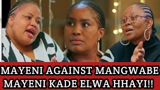 Mayeni against Mangwabe :Mayeni and Mangwabe fights: Uthando Nes'thembu S8