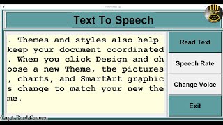 How to Create an Advanced Text To Speech in Python