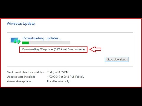 How to Fix Windows Update Stuck On 0% in Windows 10/8.1/7