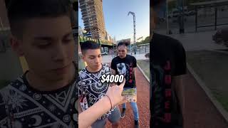 ¿Le darías un beso a mi amigo por $10000? 😳😂