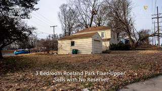 No Reserve Auction: 3 Bedroom Roeland Park Fixer Upper | Johnson County, KS