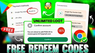 FREE REDEEM CODE | FREE REDEEM CODE APP | FREE GOOGLE PLAY REDEEM CODE APP | FREE REDEEM CODES 2025