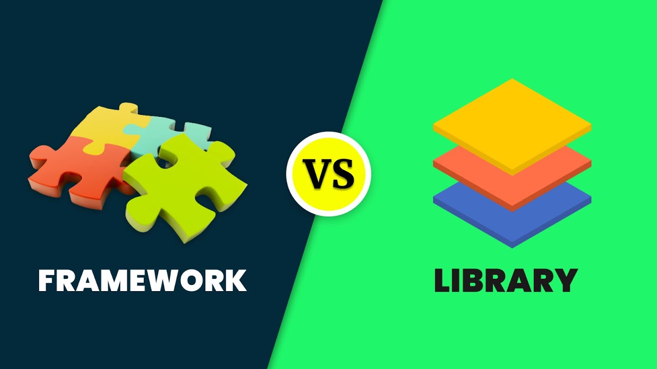 Difference Between Framework And Library - YouTube