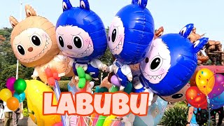 Labubu I Balon Labubu I boneka labubu