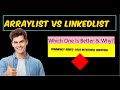 ARRAYLIST vs LINKEDLIST || Which One Is Better & Why? || Array List Internal Working | TechStackJava
