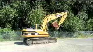 Sold! Caterpillar 320BL Hydraulic Excavator CAT 3066T Turbo A/C bidadoo.com