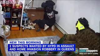 Violent robbery in Queens caught on camera