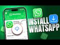 How to Install WhatsApp App on iPhone | Download WhatsApp on iPhone