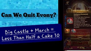 Evony | Quit Evony Song | Big Castle + March Effect For LESS Than Half Cake 10