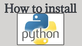 How To Install python in windows, #python #sublime