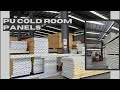 How Polyurethane Cold Storage Boards Are Made: A Tour of the Factory