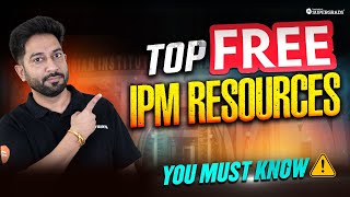 Top Free IPM Study Materials \u0026 Resources for IPMAT 2025 Preparation 🎯| Must Know for Aspirants ⚠️