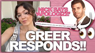 Bachelor Star Greer Responds To Zach While Nick Viall Tells Zach To Apologize!