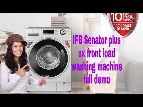 IFB Senator Plus Sx Front Load Washing Machine Full Demo/how To Use IFB ...