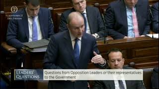 Leader's Questions - Deputy Mary-Lou McDonald