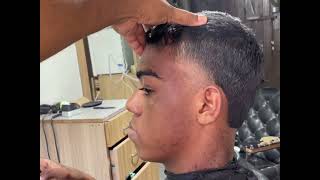 Passo a passo taper fade corte americano #corteamericano  #barbershop #vidadebarbeiro