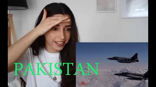 Girl Reaction on Pakistan Air Force Song | Tum Hi Sa Aye Mujahido