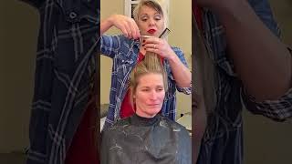 Bold Layered Bob for Women Over 60!