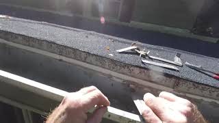 one person gutter installation