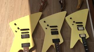 My ESP Double Mx220 Eet Fuk Explorer Custom Guitar Collection Metallica James Hetfield