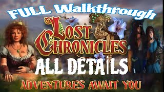 Lost Chronicles ❤️ FULL Walkthrough