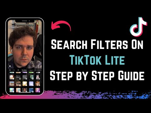 ¡Cómo buscar filtros en TikTok Lite!