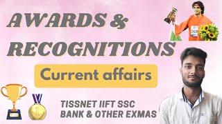 TISSNET 2023 || AWARDS & RECOGNITION  || current affairs 2022 || tissnet gk || tiss cmat Shubham