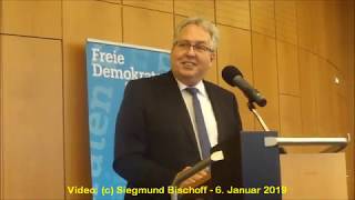 Herford - 6. Jan. 2019 - Kreishaus - FDP Neujahrstreffen - Jürgen Müller