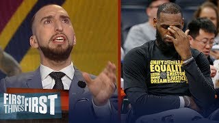 Nick Wright reacts to LeBron James and Cavaliers losing to the Orlando Magic | FIRST THINGS FIRST