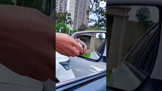 Espejo de punto ciego convexo para coche, gran angular, ajustable de 360 grados, HD