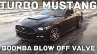 boomba blow off valve ecoboost mustang