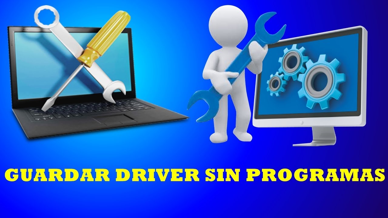 Guardar Los Drivers Sin Programas Antes De Formatear - YouTube