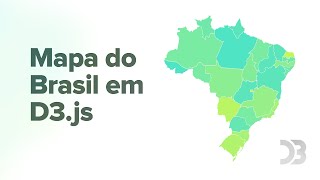 Mapa do Brasil em D3js