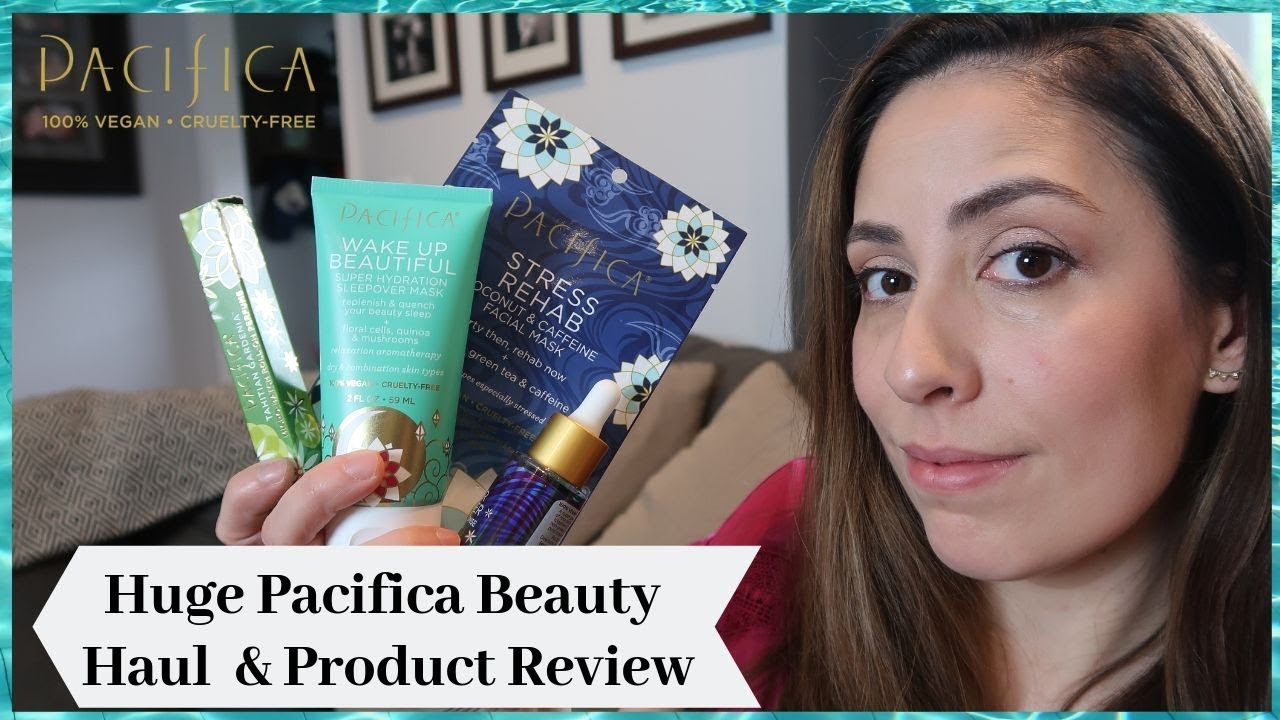 PACIFICA BEAUTY PRODUCT REVIEW - Vegan And Cruelty Free Skincare - YouTube