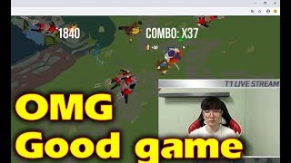 LOL Dodge Game | Faker Training | LOL Dodge Game High Score