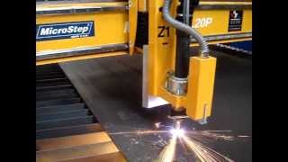 MicroStep MasterCut  - Plasma cutting steel plate