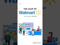 The Leap of Walmart (with Bill George) #shorts