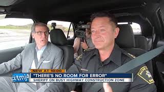 Riding along a dangerous stretch of highway with the Racine County Sheriff