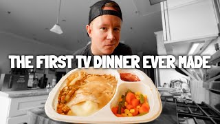 I ate America's first ever TV Dinner from 1953 📺🍛