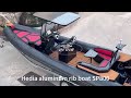 hedia aluminum rib boat sport 800