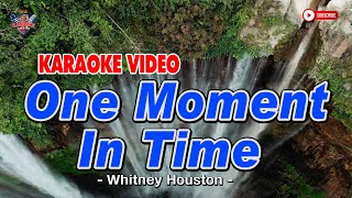 ONE MOMENT IN TIME || Whitney Houston || HD KARAOKE #cover #karaoke #lyrics #coversong #opmkaraoke