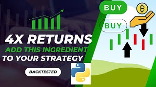 4x your Returns with this one Secret Ingredient: Python Backtests