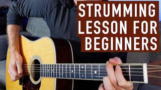 Guitar Strumming Lesson for Beginners